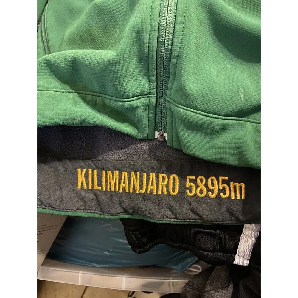 The North Face Mens Jacket M or L 2006‎ Seven Summits Project Kelly Green Black